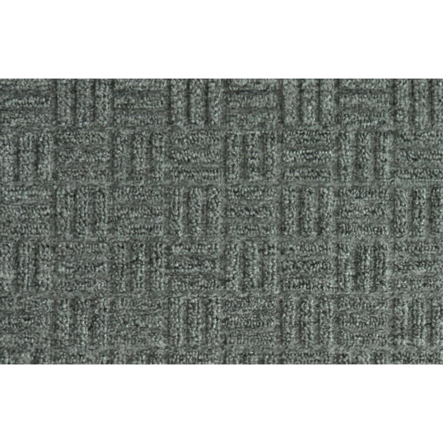 Sports Licensing Solutions 18 in. W X 30 in. L Gray Parquet Rubber Door Mat