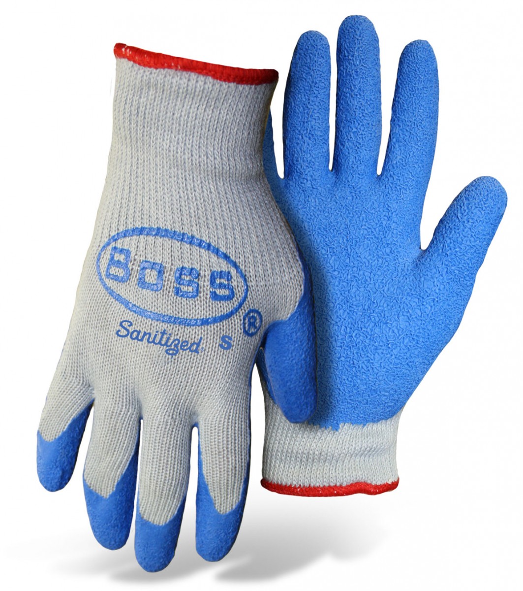 Glove Knit Latex Palm L Dbl Di