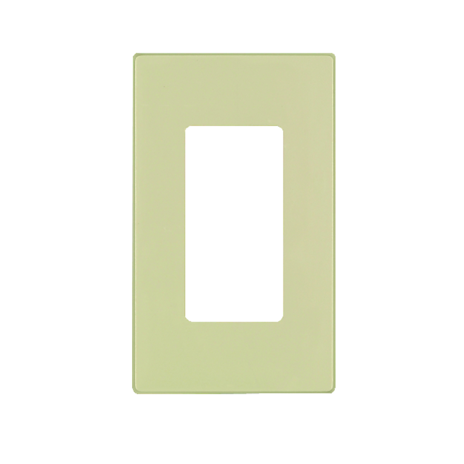Leviton Ivory 1 gang Thermoset Plastic Rocker Wall Plate 1 pk