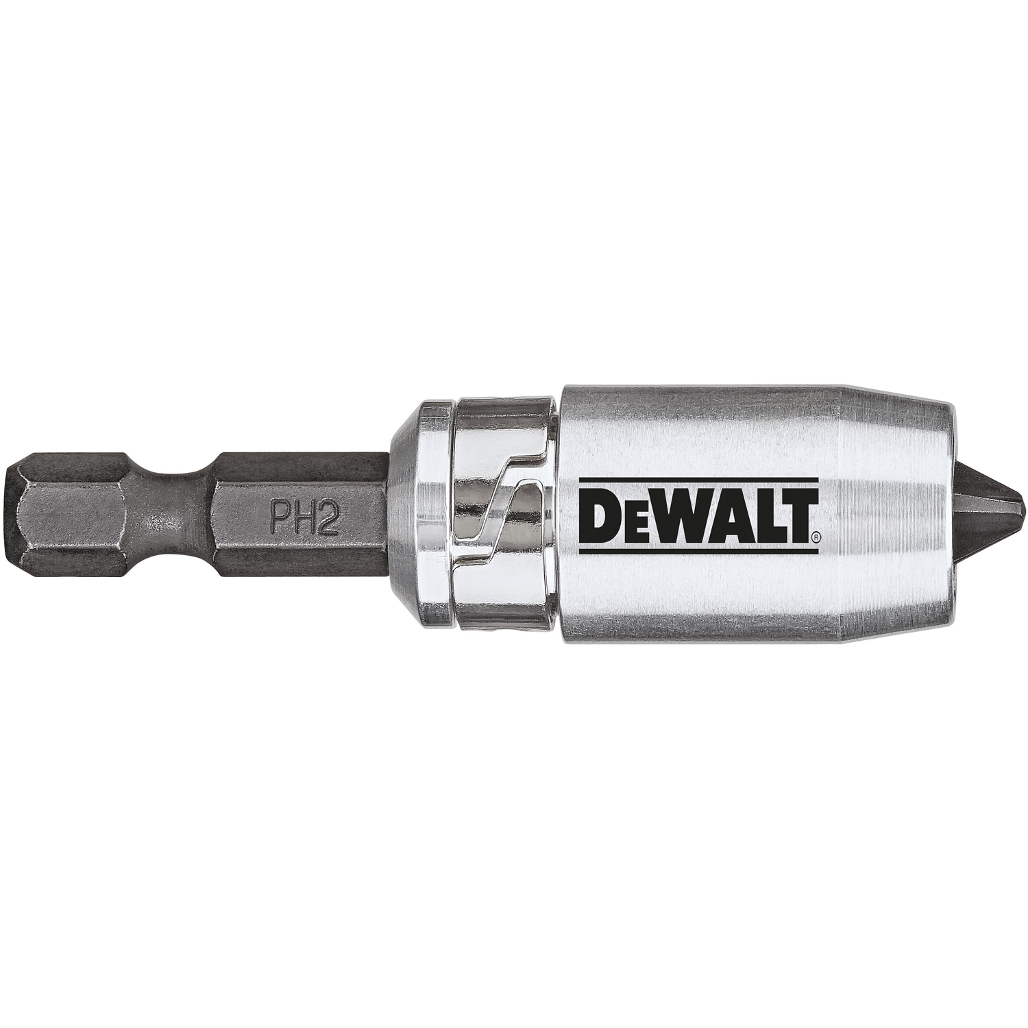 DeWalt FlexTorq Impact Ready Phillips 2 in. X 2 in. L Sleeve Screwdriver Bit S2 Tool Steel 2 pk