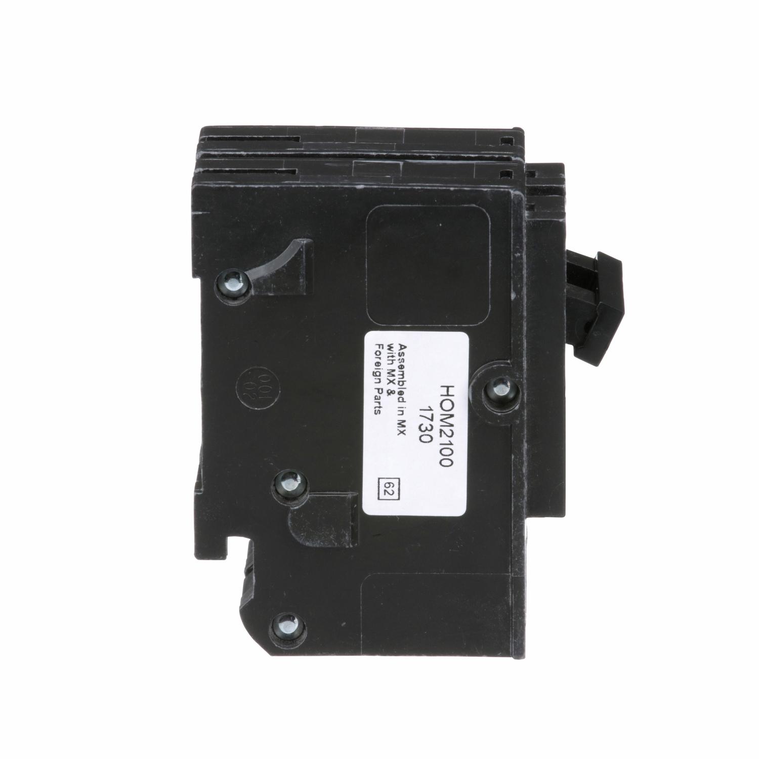 Square D HomeLine 100 amps Surge 2-Pole Circuit Breaker