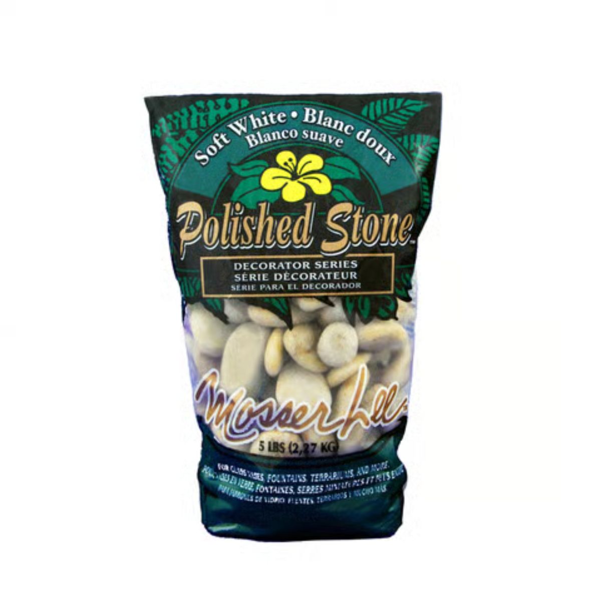 Mosser Lee White Polished Soil Cover 5 lb.