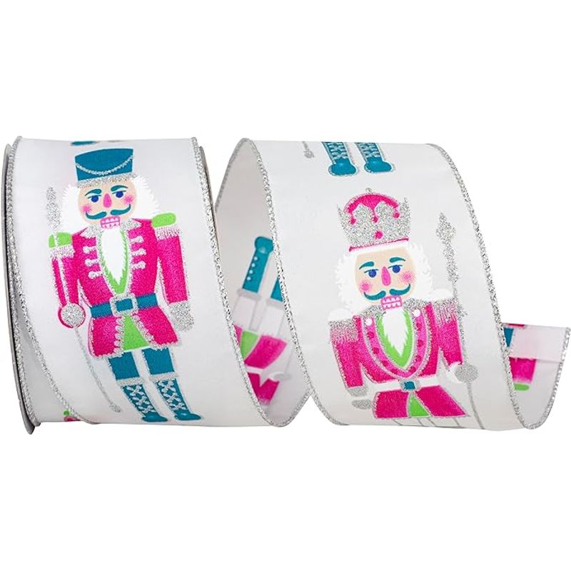 Reliant Ribbon Wired Edge Ribbon, 2-1/2 in. X 10 Yards Turquoise