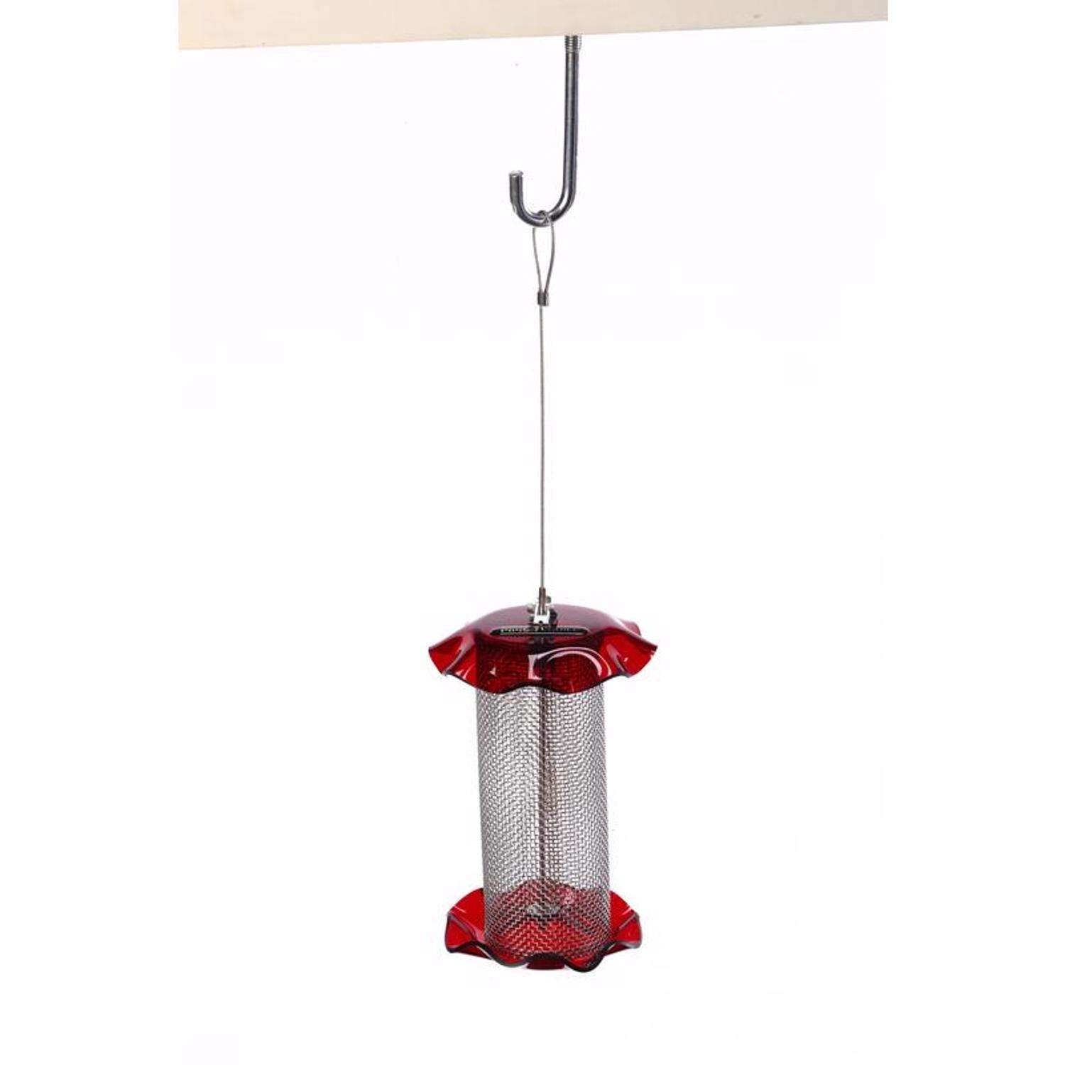 Birds Choice Forever Wild Bird 1 qt Plastic Magnet Mesh Tube Bird Feeder
