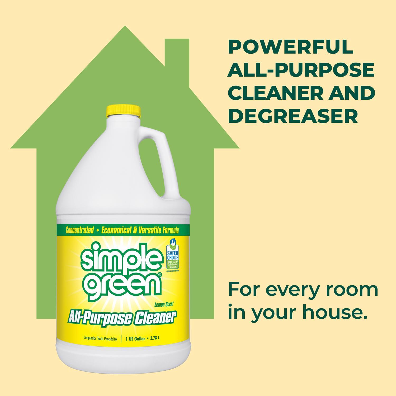 Simple Green Lemon Scent Concentrated All Purpose Cleaner Liquid 1 gal