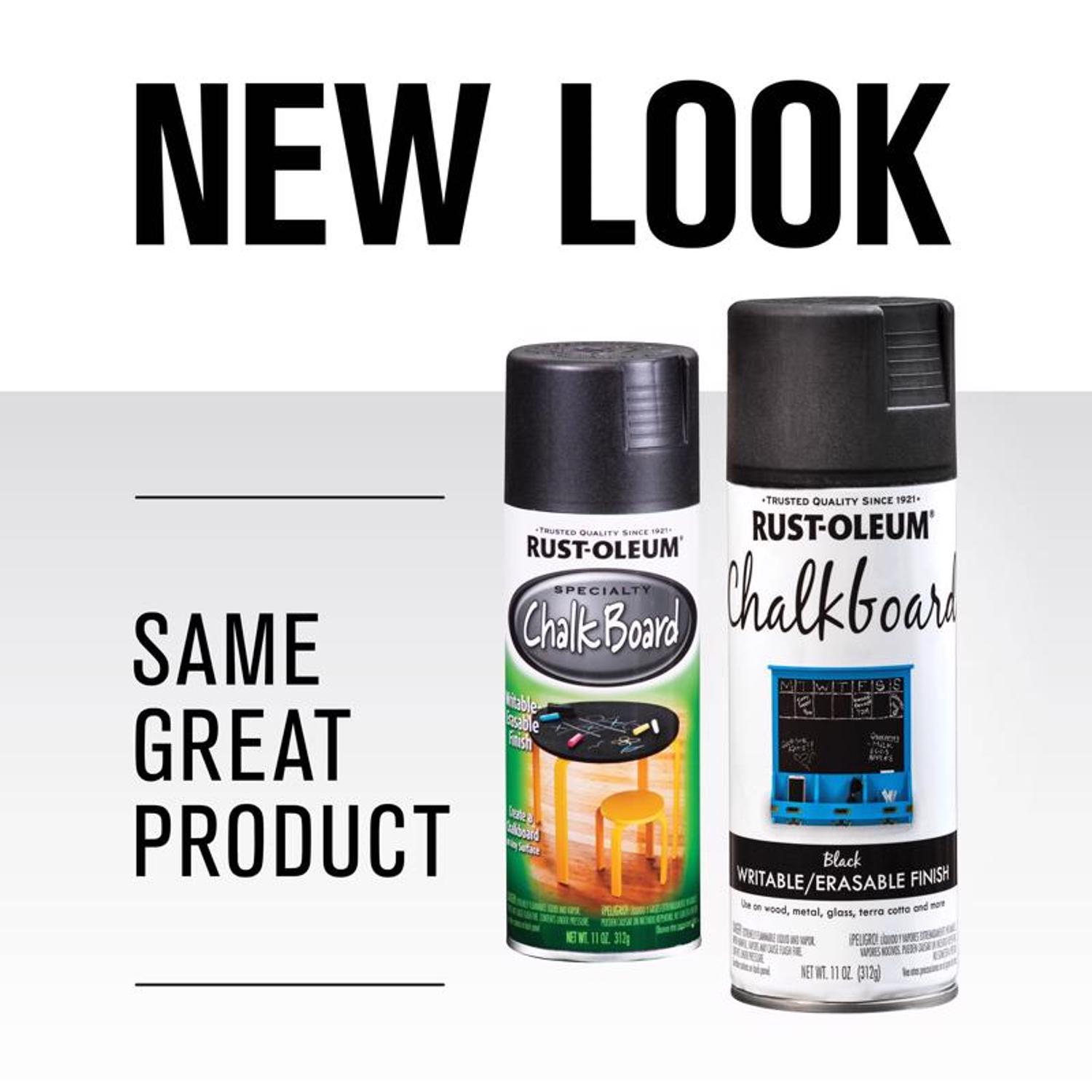 Rust-Oleum Flat Black Chalkboard Paint 11 oz