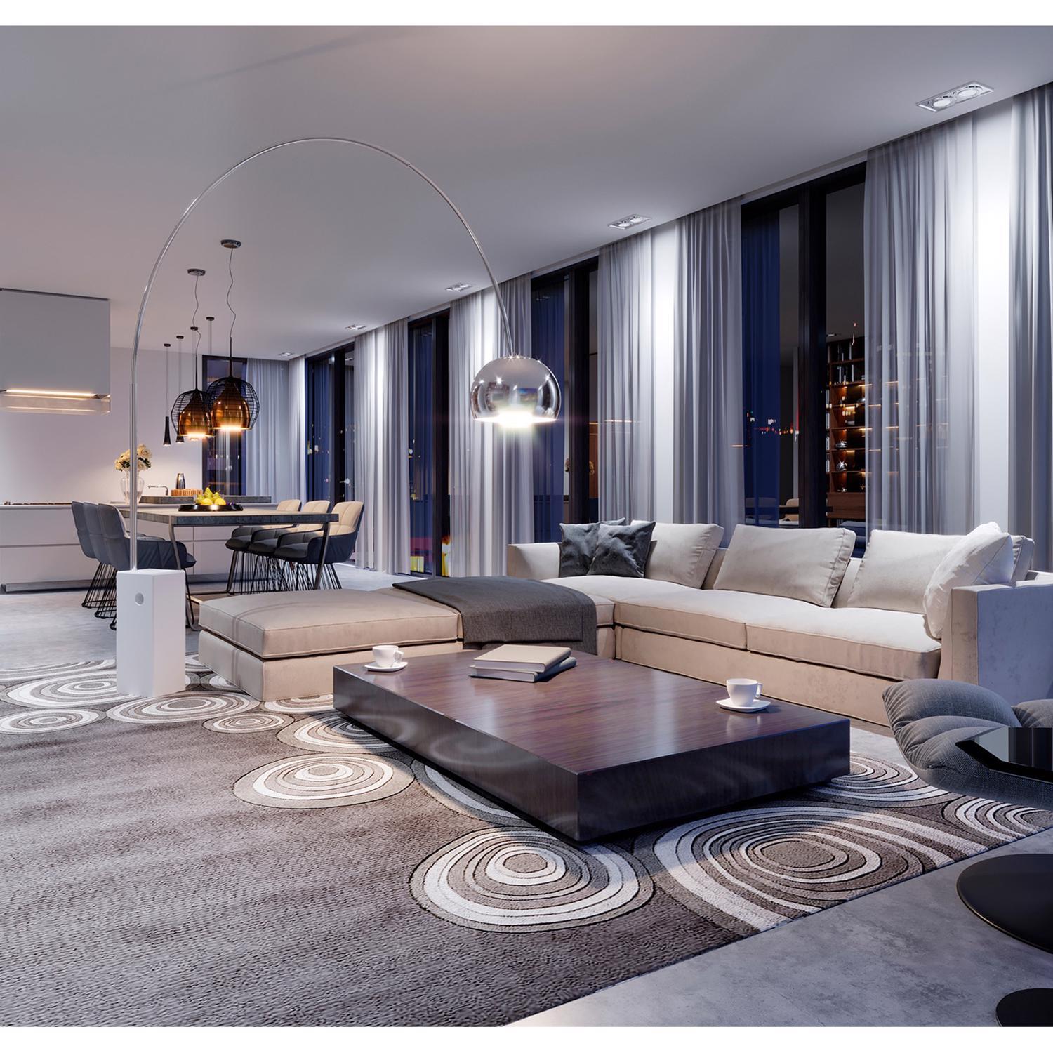 Feit Enhance A19 E26 (Medium) Filament LED Bulb Daylight 40 Watt Equivalence 4 pk