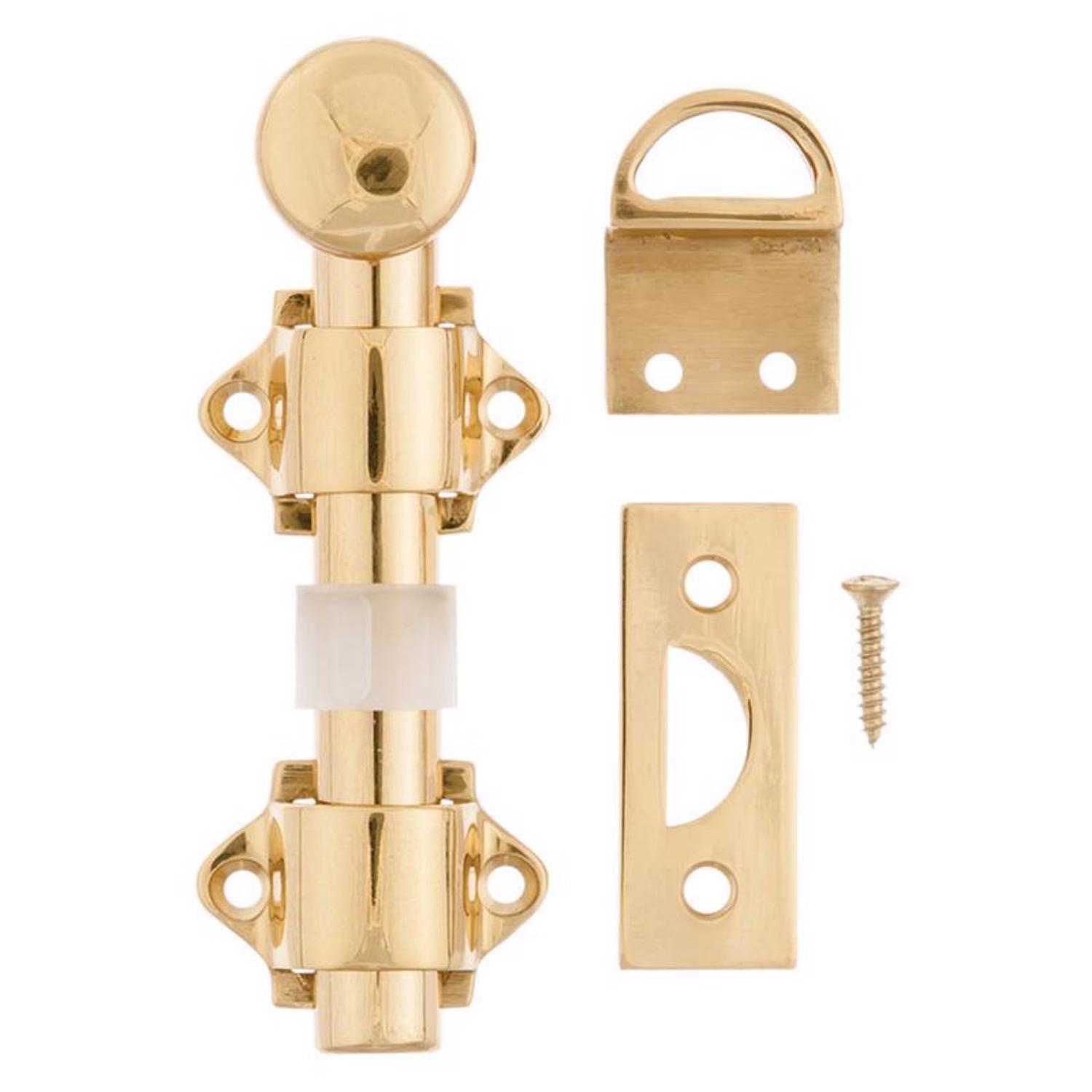 Ace Bright Brass Brass Dutch Door Bolt