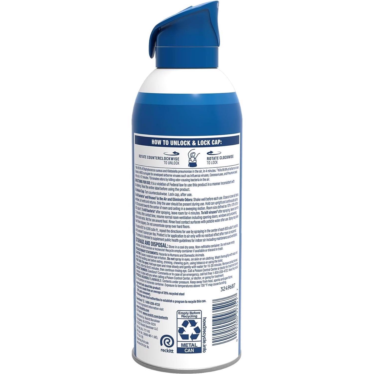 Lysol White Linen Scent Air Sanitizer 10 oz 1 pk