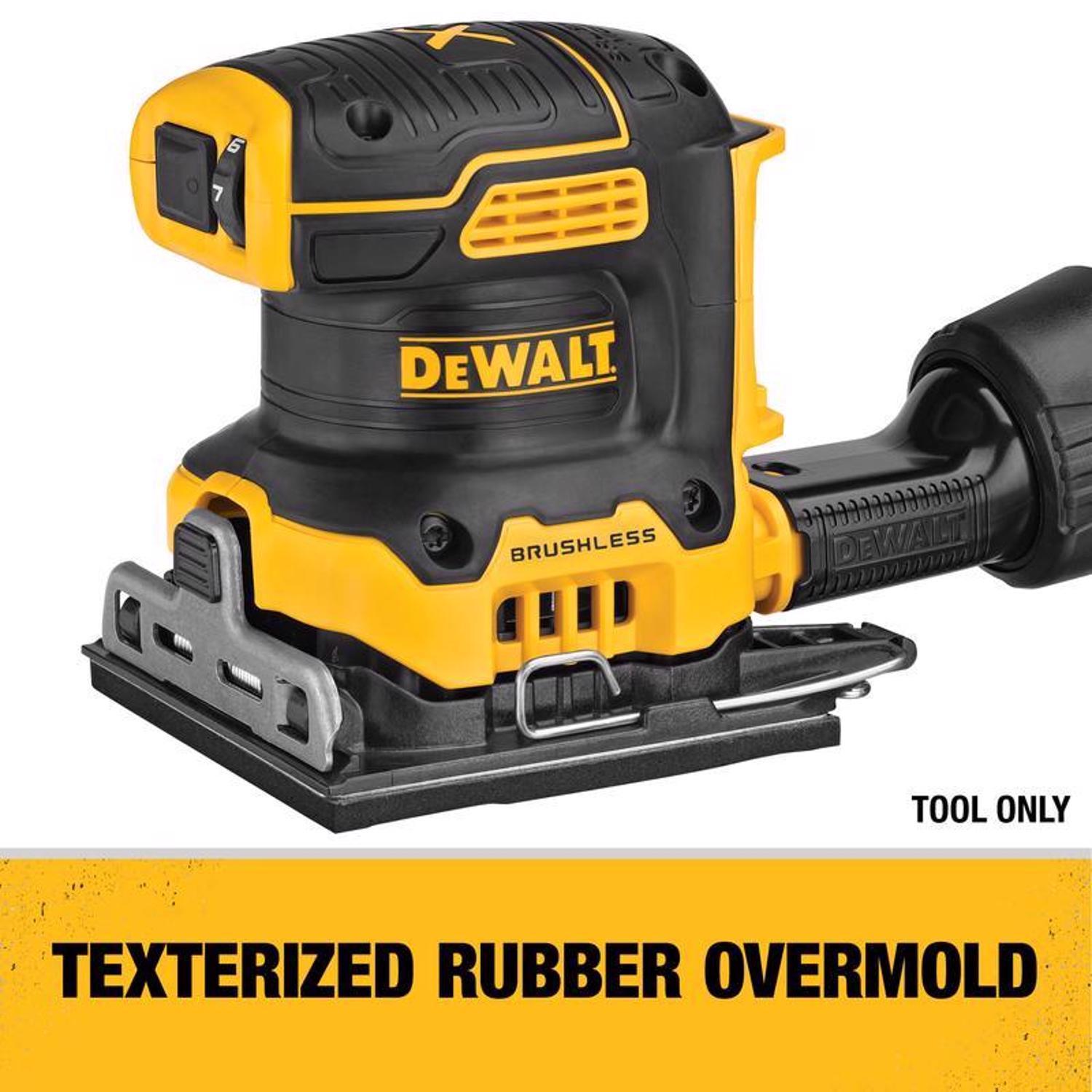 DeWalt 20V MAX XR Cordless 1/4 Sheet Variable Speed Sander Tool Only