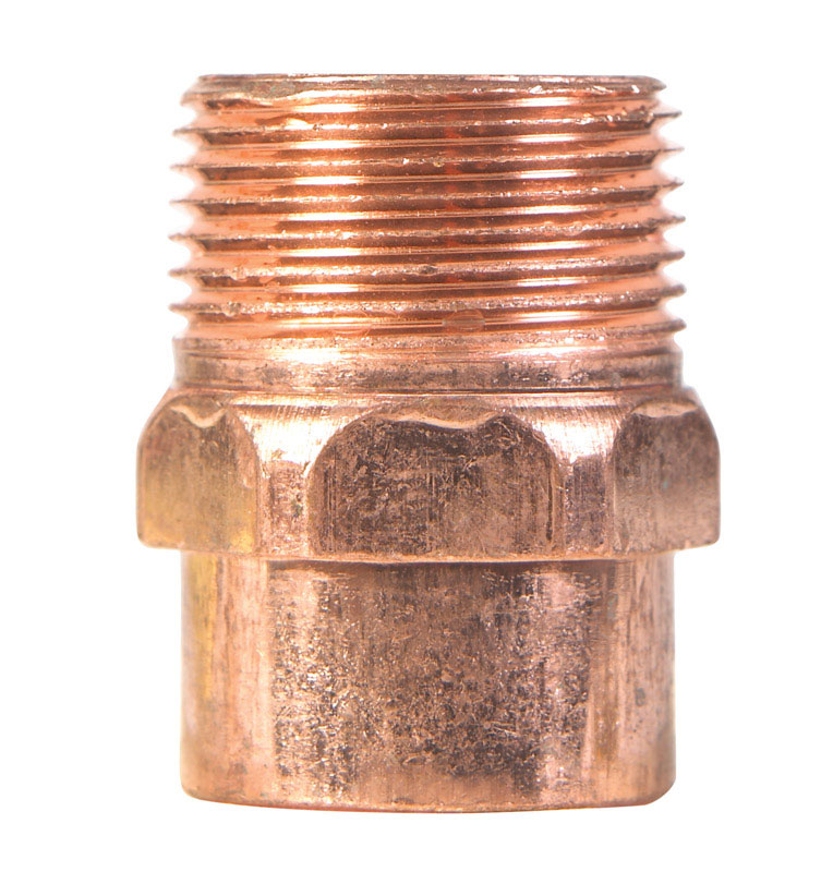 Nibco 1 in. Copper X 1 in. D MIP Copper Pipe Adapter 1 pk