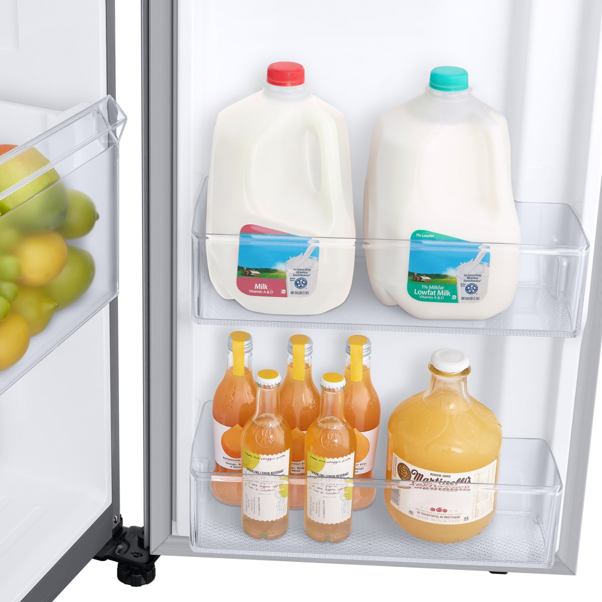 Samsung 36 in. Freestanding Side by Side Smart Refrigerator with 27.4 Cu. Ft. Total Capacity