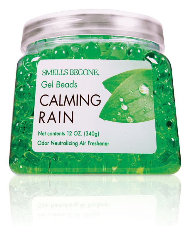 Smells Begone Calming Rain Scent Odor Neutralizer 12 oz Gel Beads