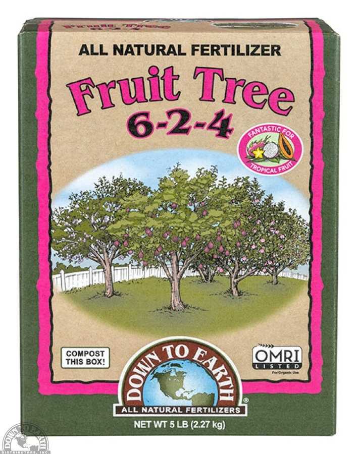 Down To Earth Fruit Tree 6-2-4 5 lb.