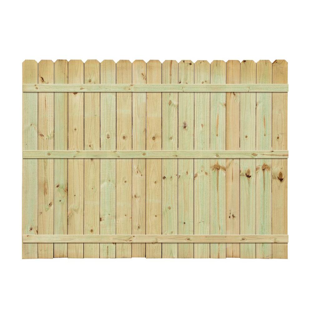 6x8 dog ear fence panels cheap