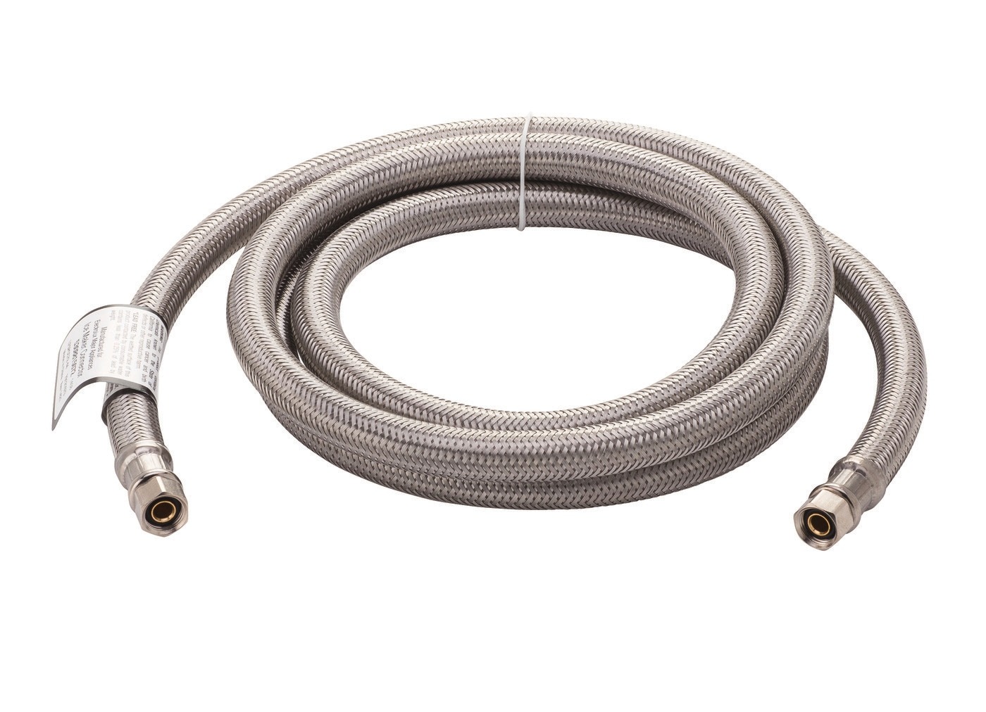 Frigidaire 6 ft. Long Stainless Steel Braided Refrigerator Water Supply Line