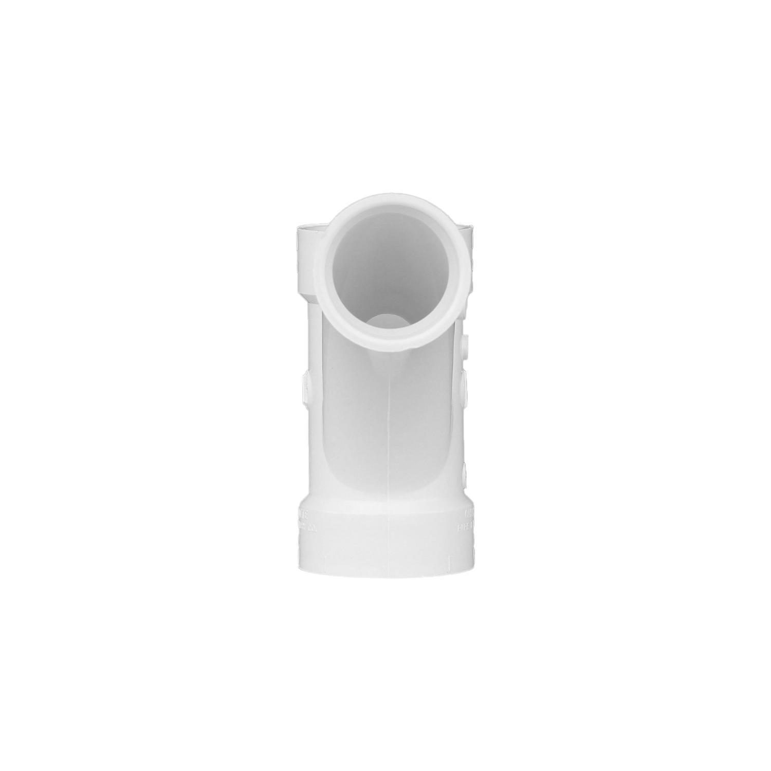 Charlotte Pipe Schedule 40 3 in. Hub X 3 in. D Hub PVC Wye 1 pk