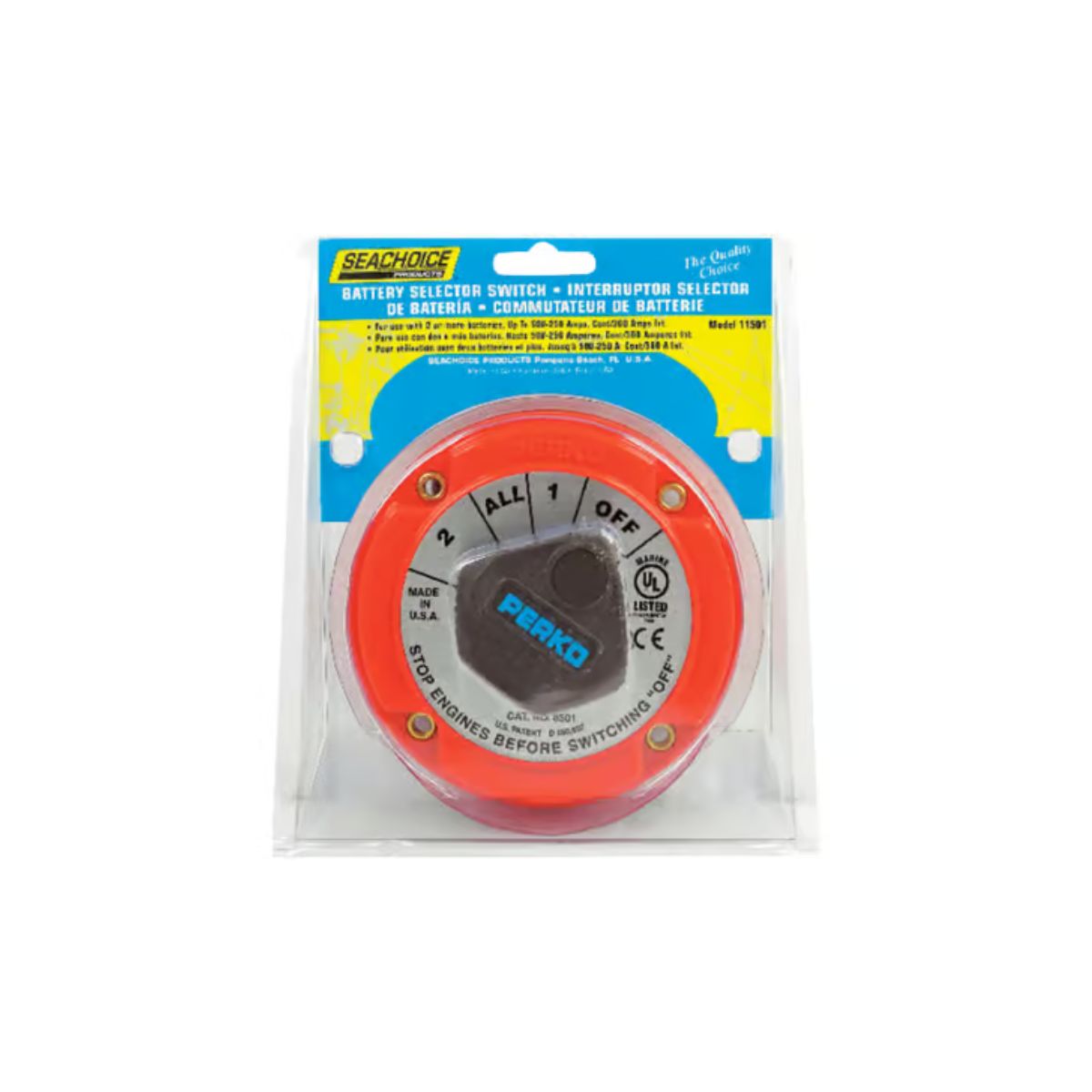 Seachoice Battery Selector Switch Plastic