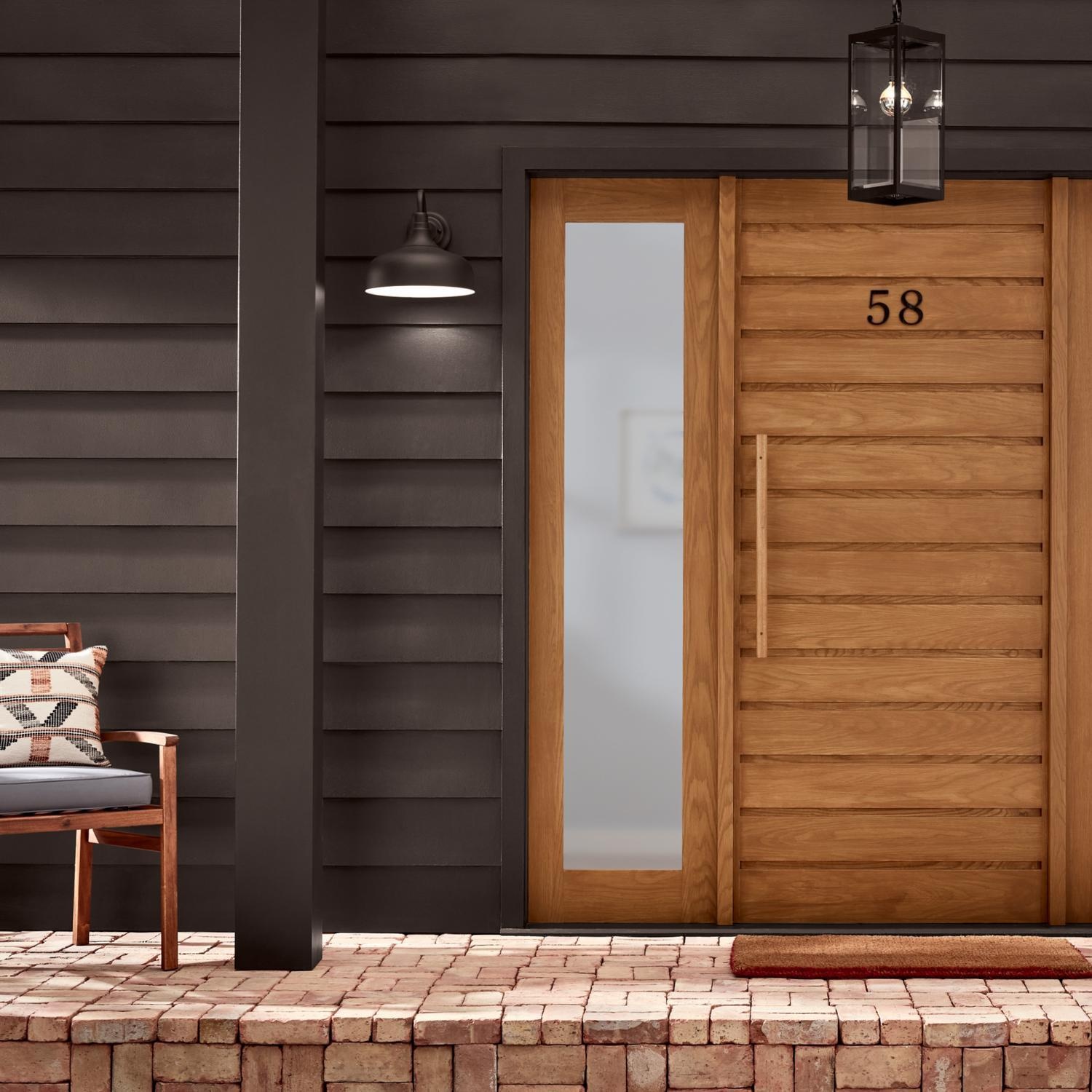 Valspar One-Coat Semi-Transparent Redwood Naturaltone Stain and Sealer 1 Gallon