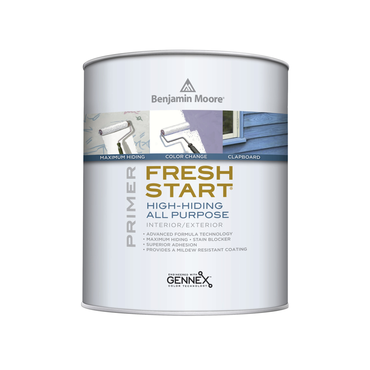 Benjamin Moore Fresh Start White Low Luster Acrylic Latex Primer 1 qt