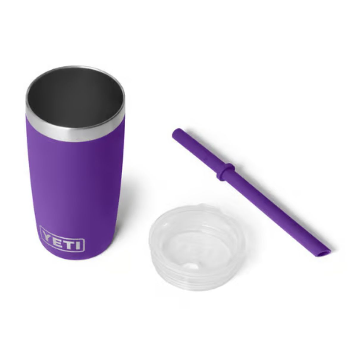 YETI Rambler Jr. 10 oz. Pace Purple BPA Free Kids Cups with Silicone Straw