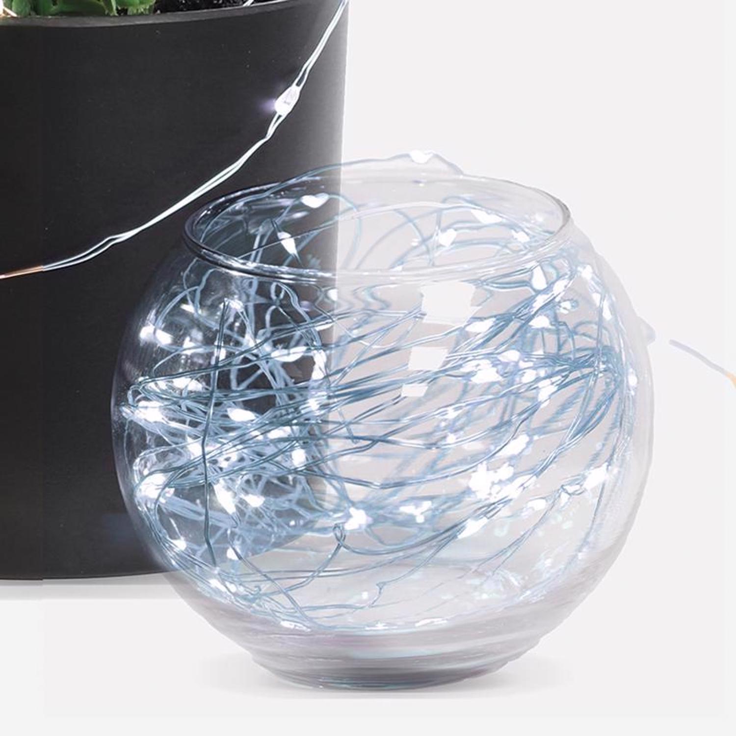 Feit LED Fairy String Lights Cool White 30 ft. 100 lights Stine Home