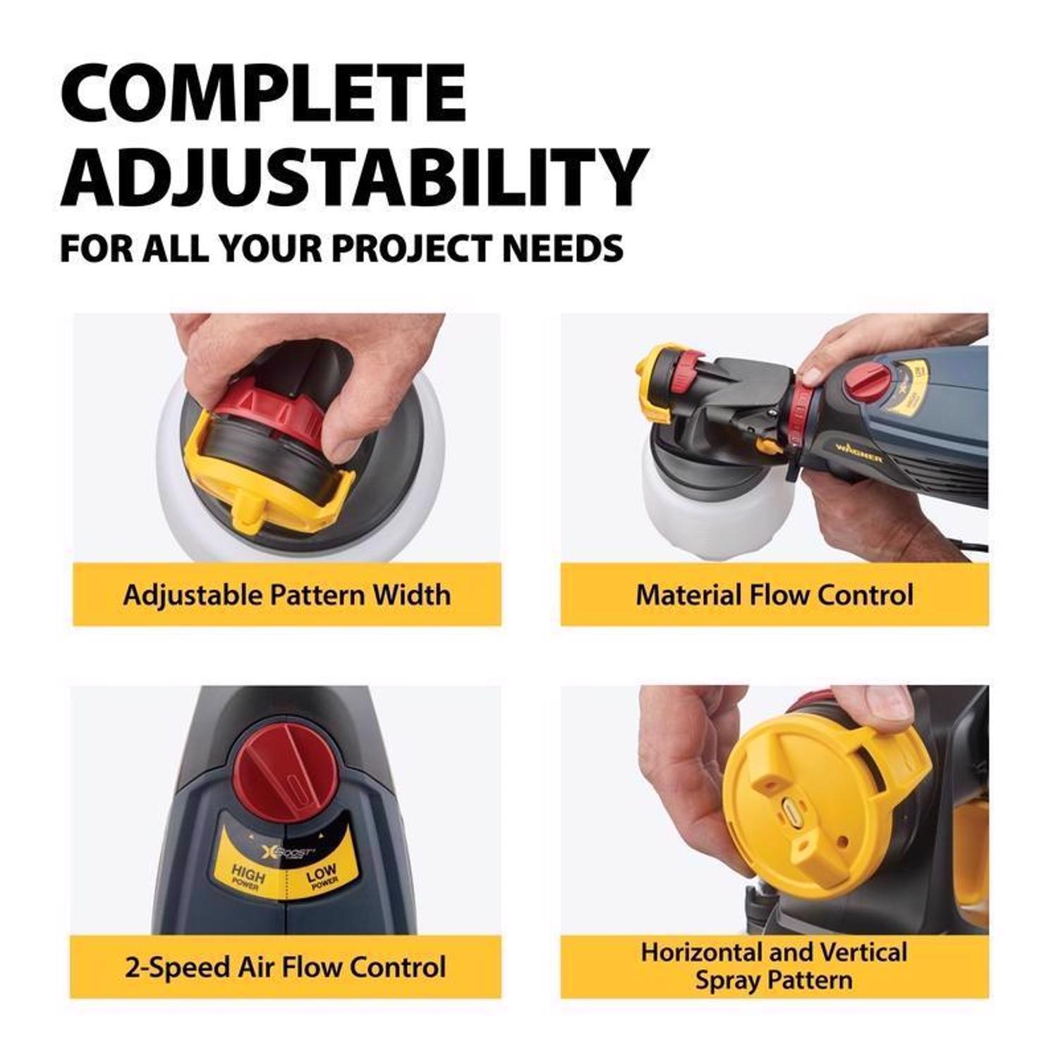 Wagner Flexio 575 5 psi Metal HVLP Paint Sprayer