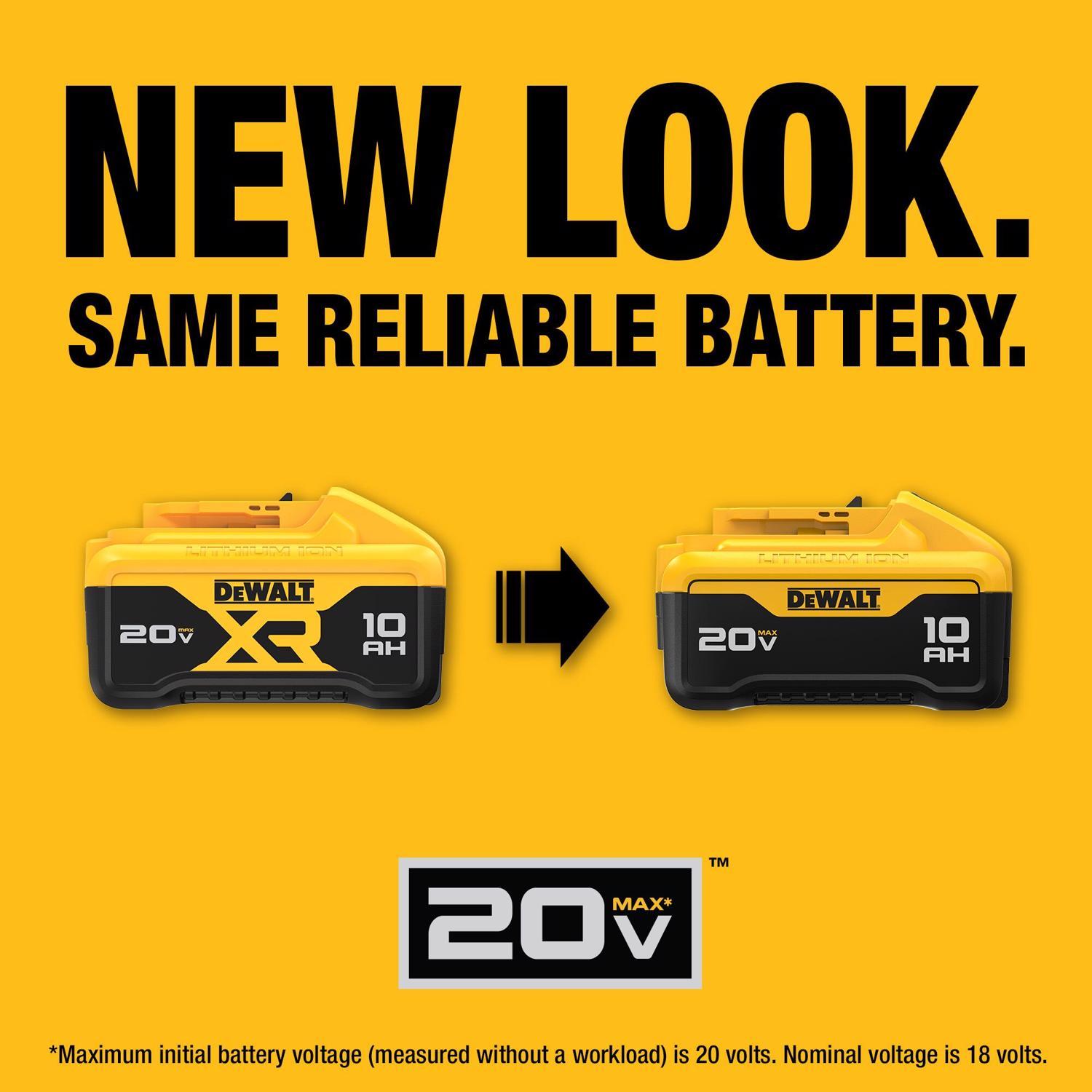 DeWalt 20V MAX XR DCB210 10 Ah Lithium-Ion Battery 1 pc