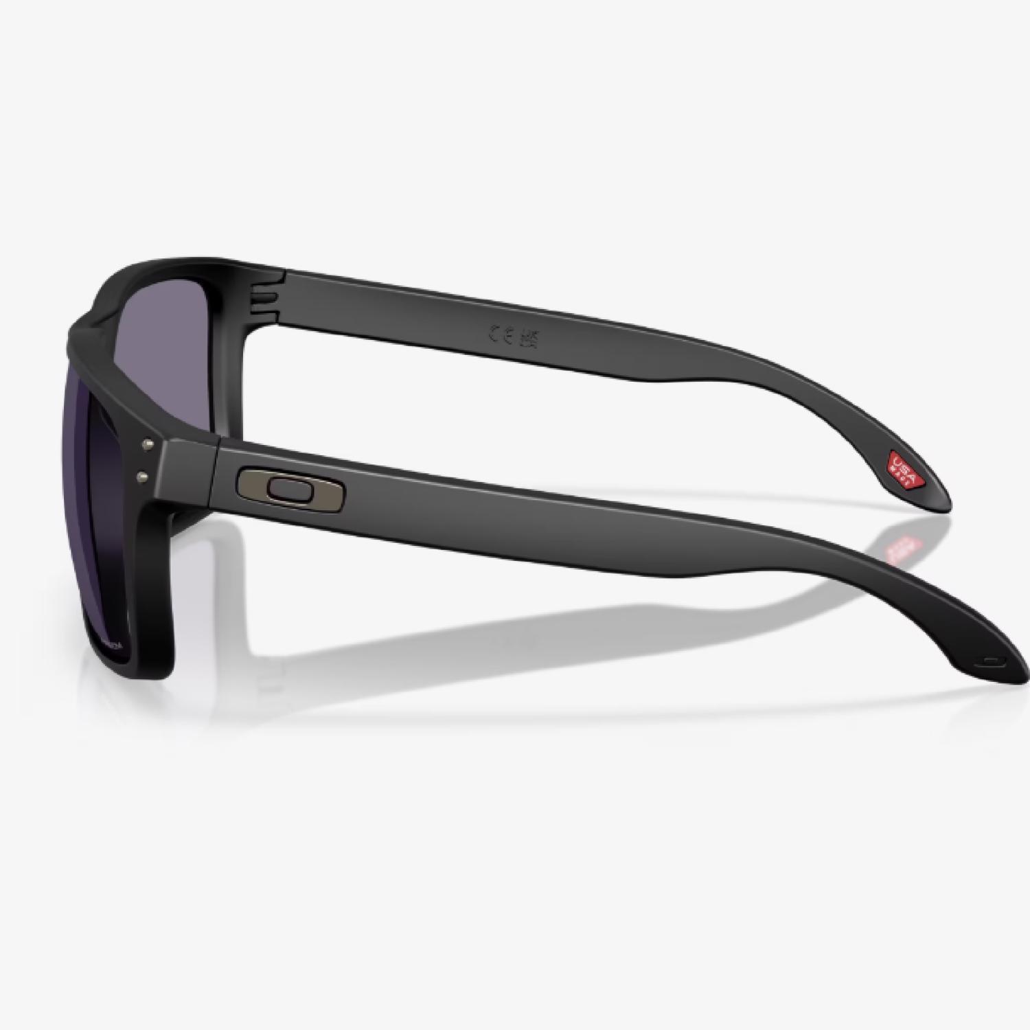 Oakley Holbrook XXL Sunglasses Men's Matte Black Frame Prizm Grey Lens