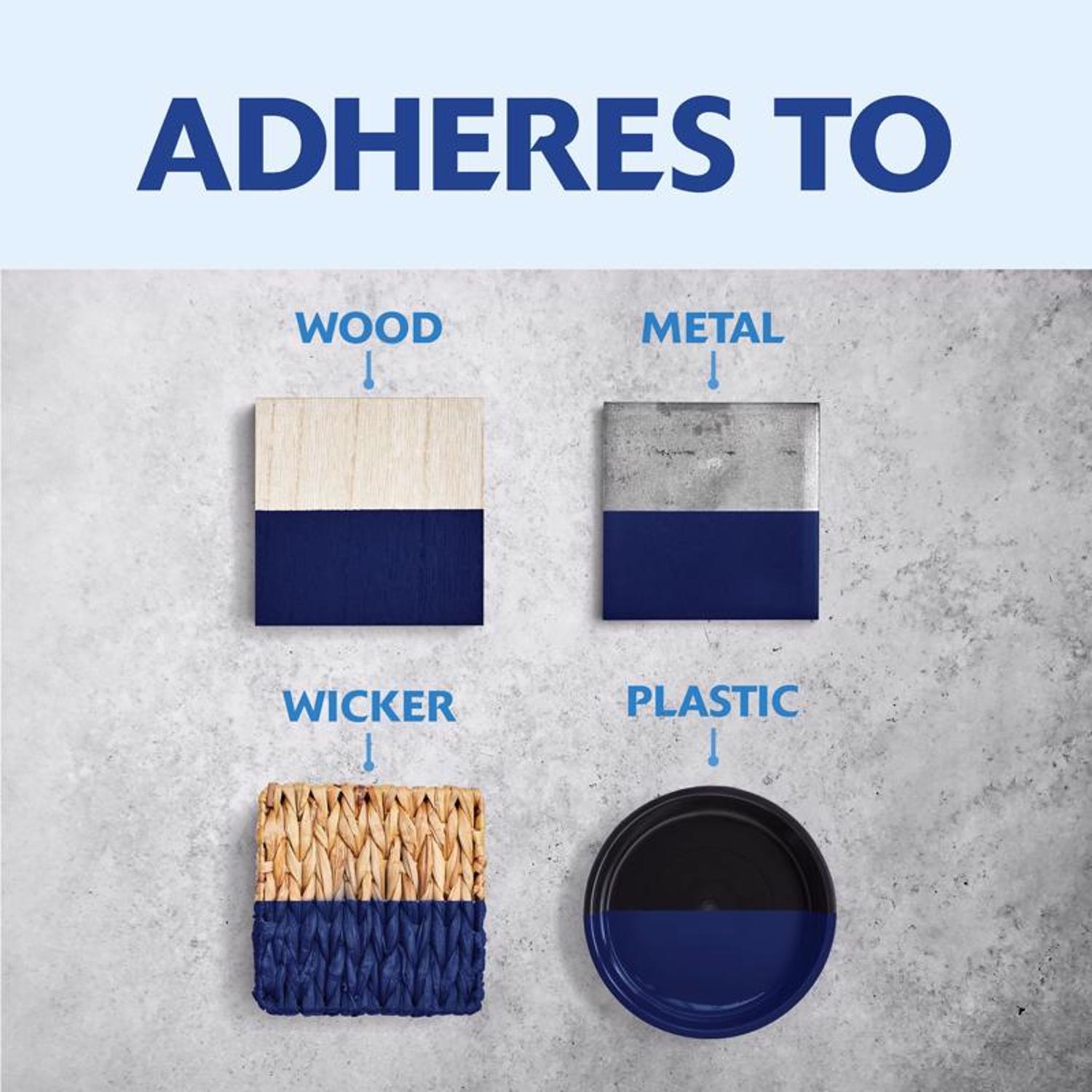 Rust-Oleum Painters Touch Ultra Cover Gloss Navy Blue Water-Based Acrylic Ultra Cover Paint 1 qt