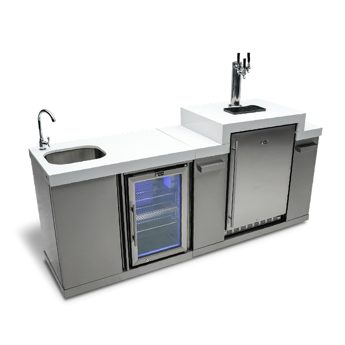 Mont Alpi Beverage Center and Kegerator