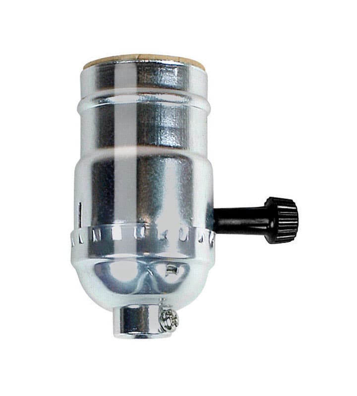 Jandorf Metal Medium Base Turn Knob Socket 1 pk