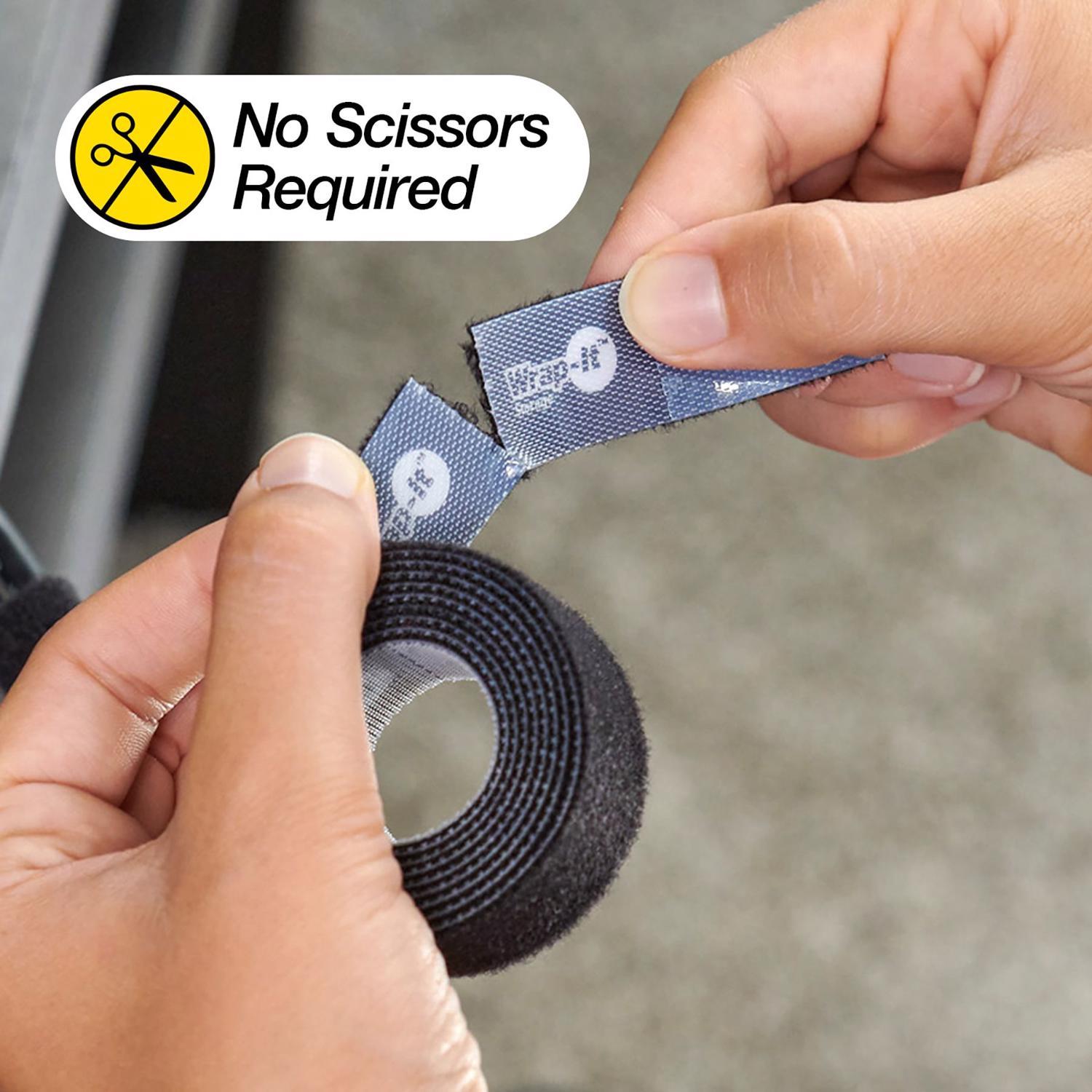 Wrap-It Perforated Roll 12 ft. L Black Polypropylene Perforated Roll