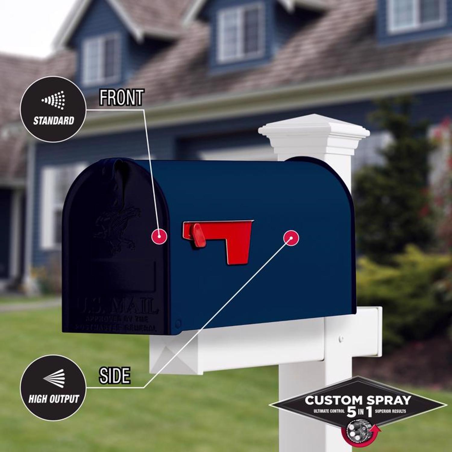 Rust-Oleum Stops Rust Custom Spray 5-in-1 Gloss Navy Blue Spray Paint 12 oz