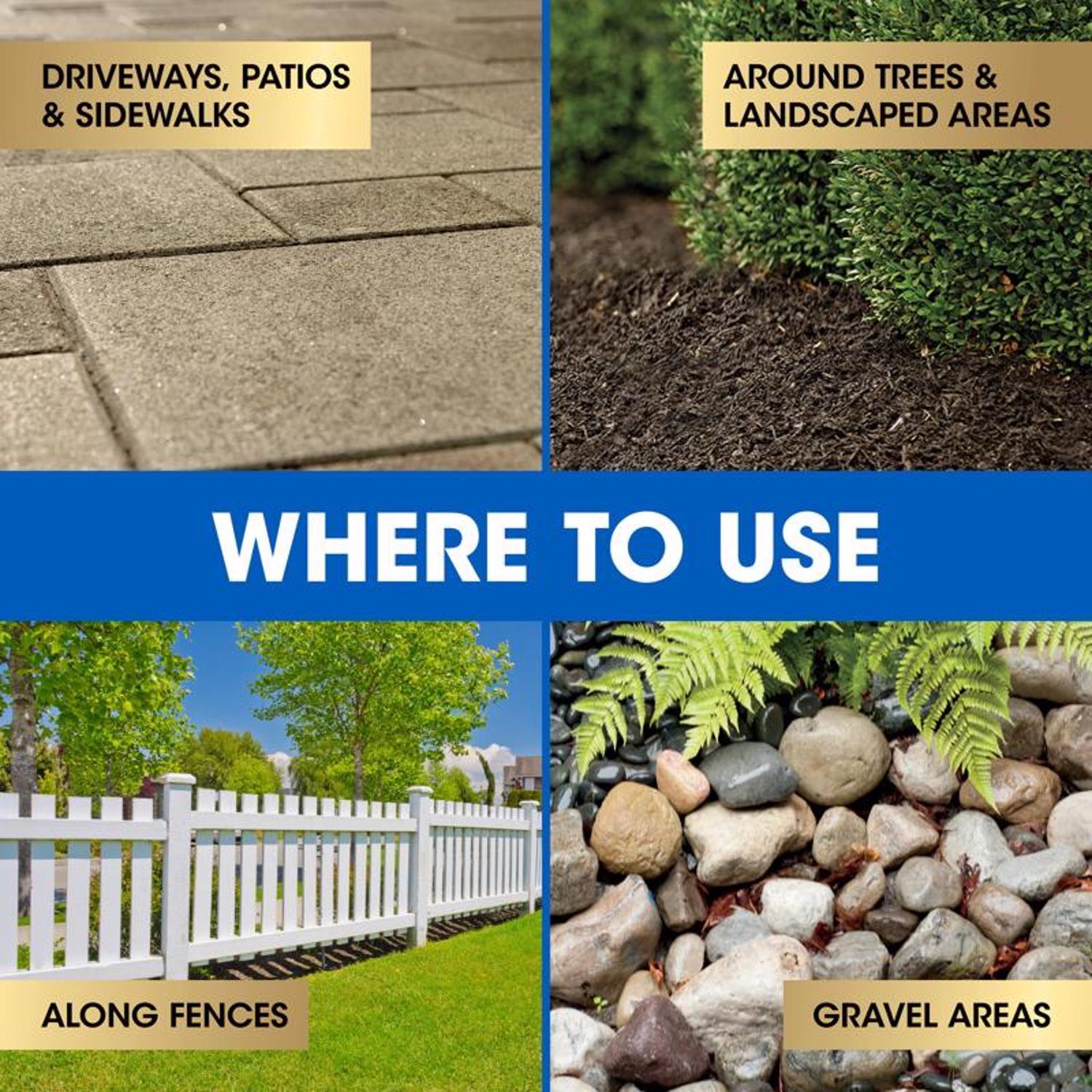 Roundup Dual Action Weed and Grass Killer RTU Liquid 1 gal