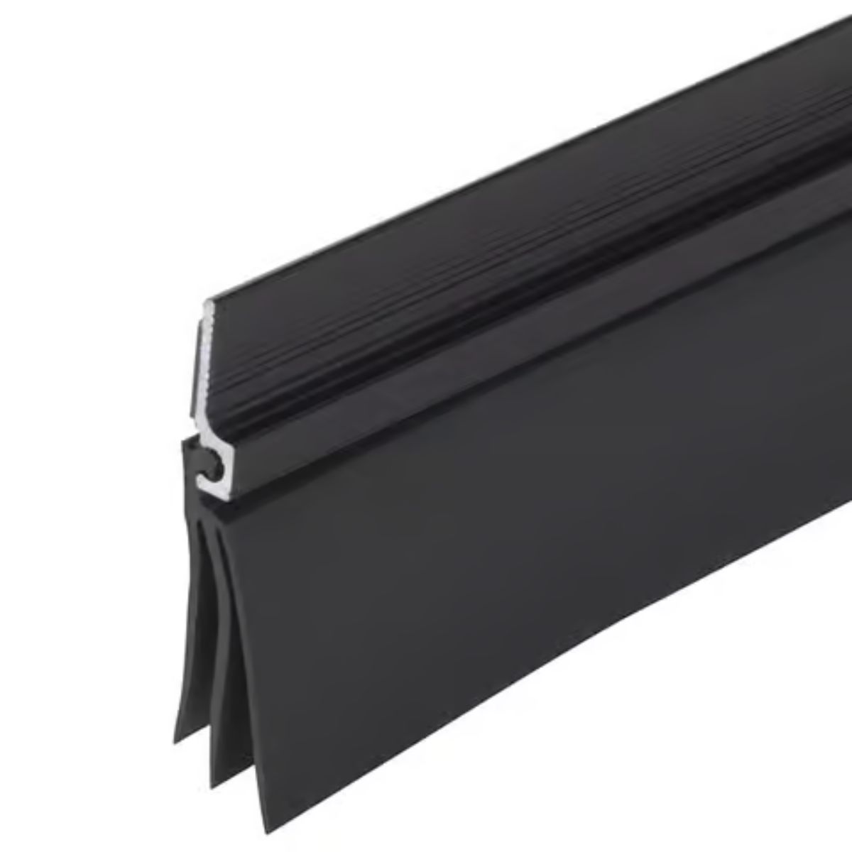M-D Building Products Black Aluminum/Vinyl Sweep For Doors 36 in. L x 2 in.