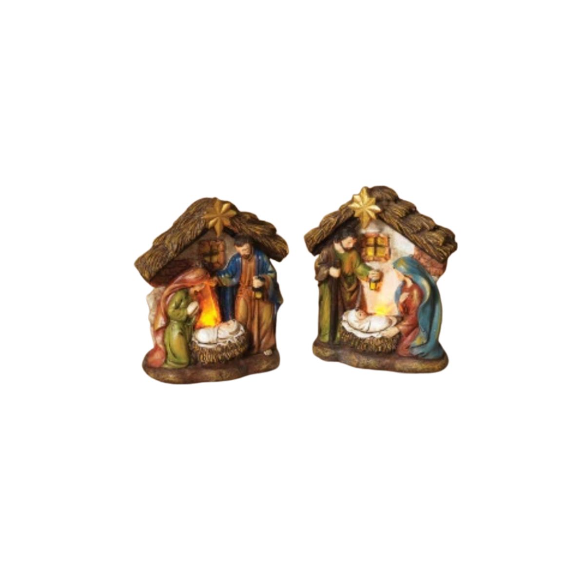 Gerson Sterling Lighted Holy Family