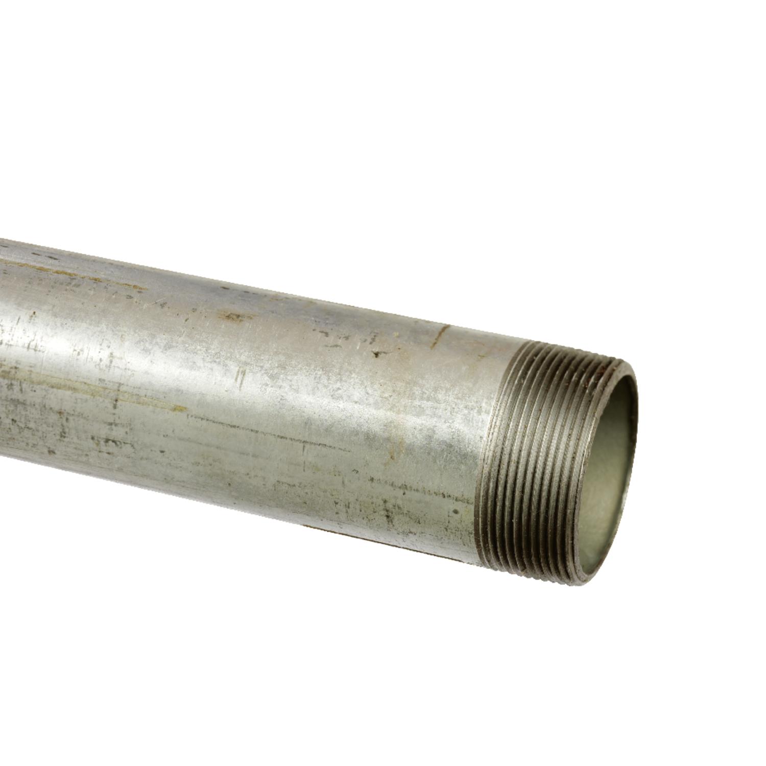 B&K Mueller 2 in. D X 60 in. L Galvanized Steel Pre-Cut Pipe