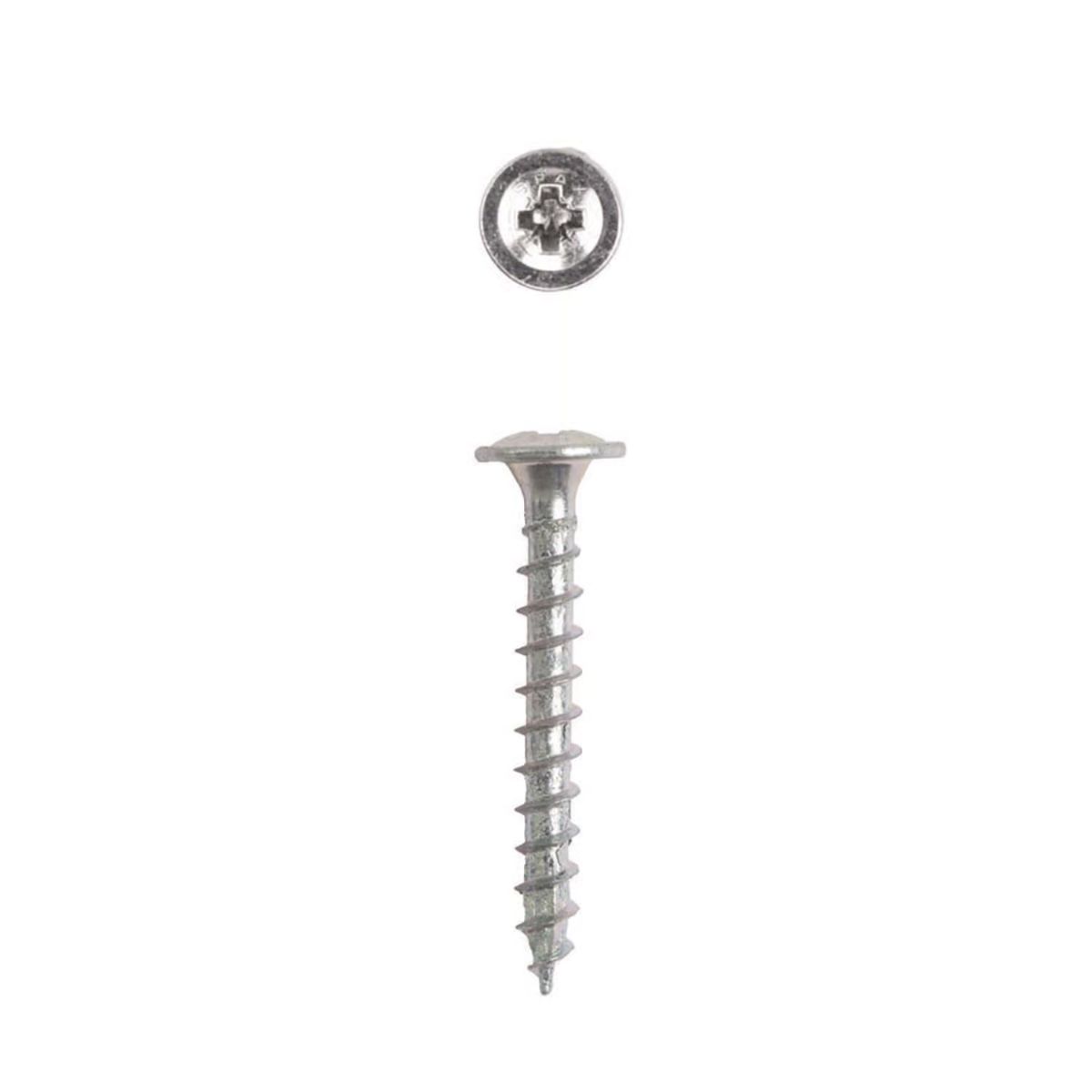 SPAX No. 8 x 1-1/4 in. L Phillips/Square Zinc-Plated Serrated Multi-Material Screw 30 Pack