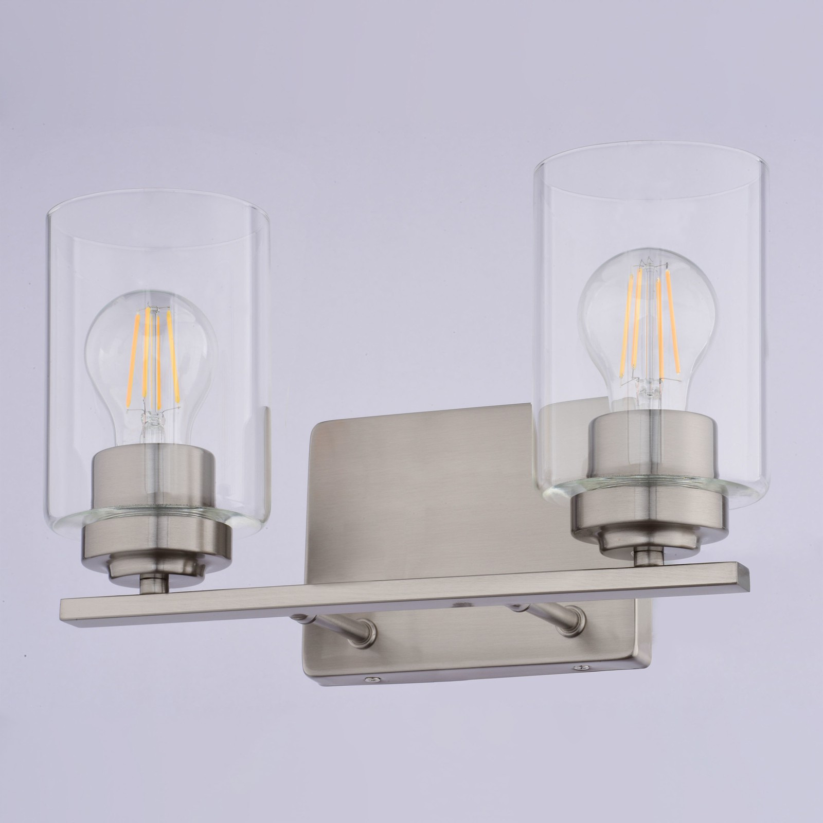 Vaxcel Lighting W0526 Park Ridge 2 Light 13 in.W Vanity Light - Nickel