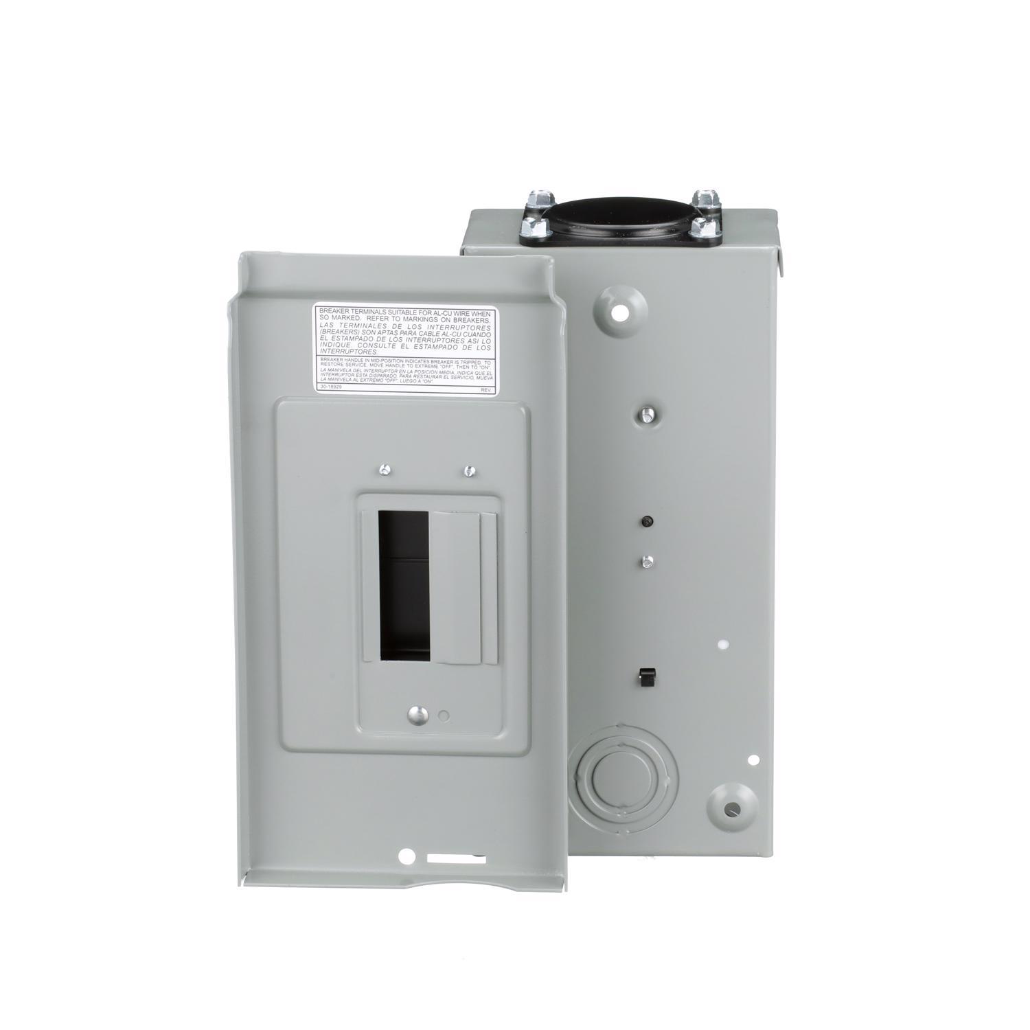Eaton Cutler-Hammer 70 amps 120/240 V 2 space 4 circuits Surface Mount Main Lug Load Center