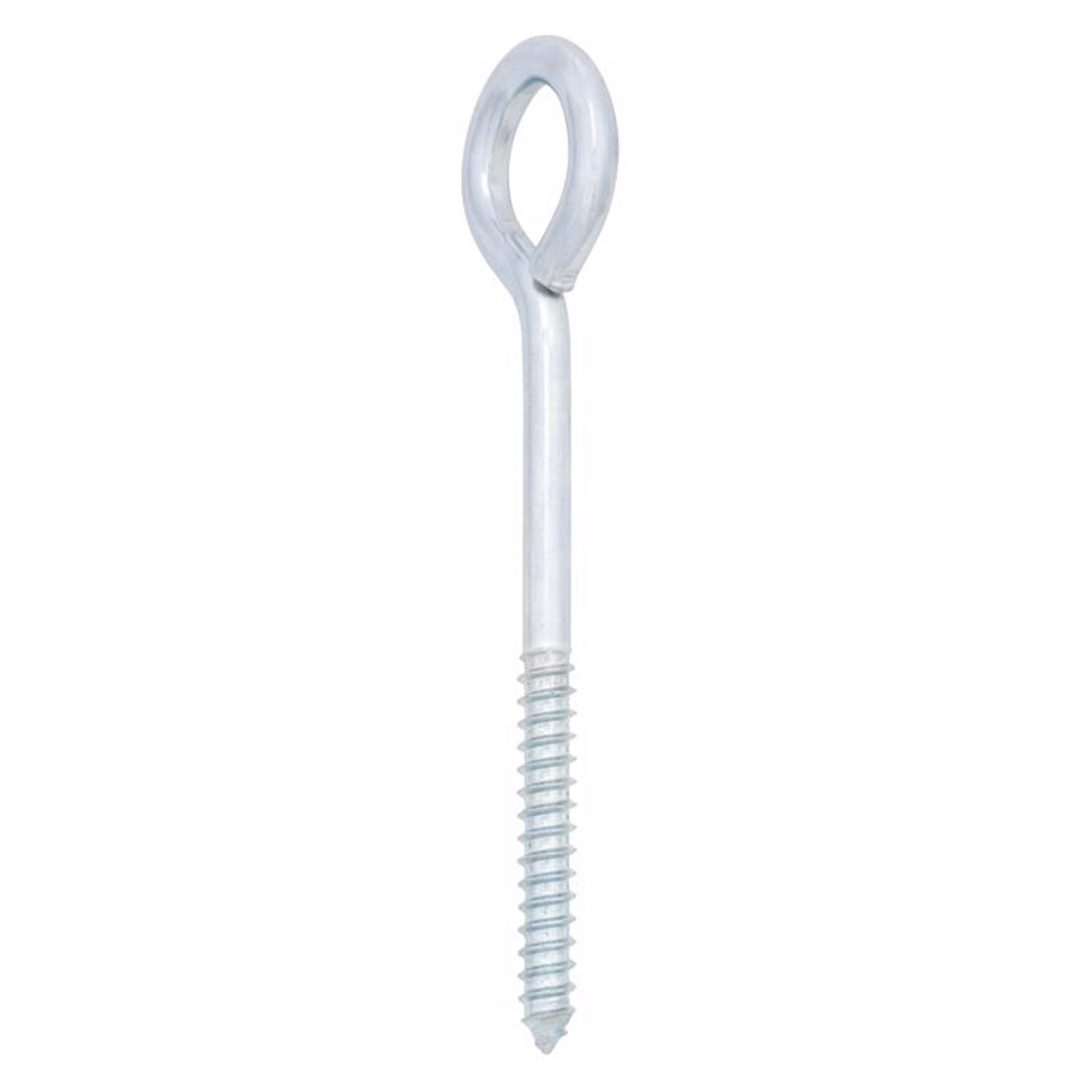 Hampton 5/16 in. X 5 in. L Zinc-Plated Steel Lag Thread Eyebolt