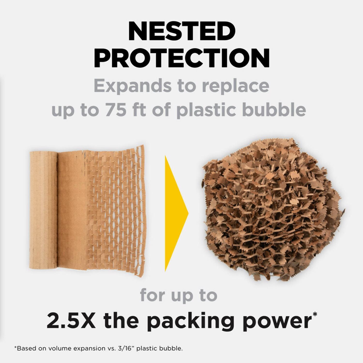 Scotch Cushion Lock 12 in. W X 30 ft. L Cushion Wrap 1 pk