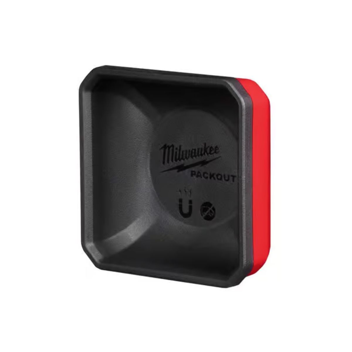 Milwaukee Packout Shop Storage Garage Organizer Magnetic Tray Black/Red