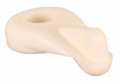 Prime-Line 0.8 in. L Plastic 1/16 in. Flush Panel clip 8