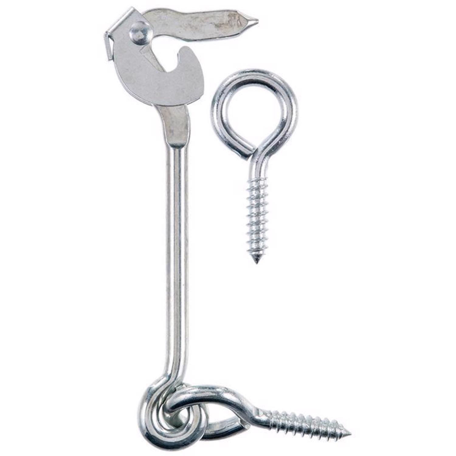 Ace 1 in. L Zinc Safety Gate Hook 1 pk