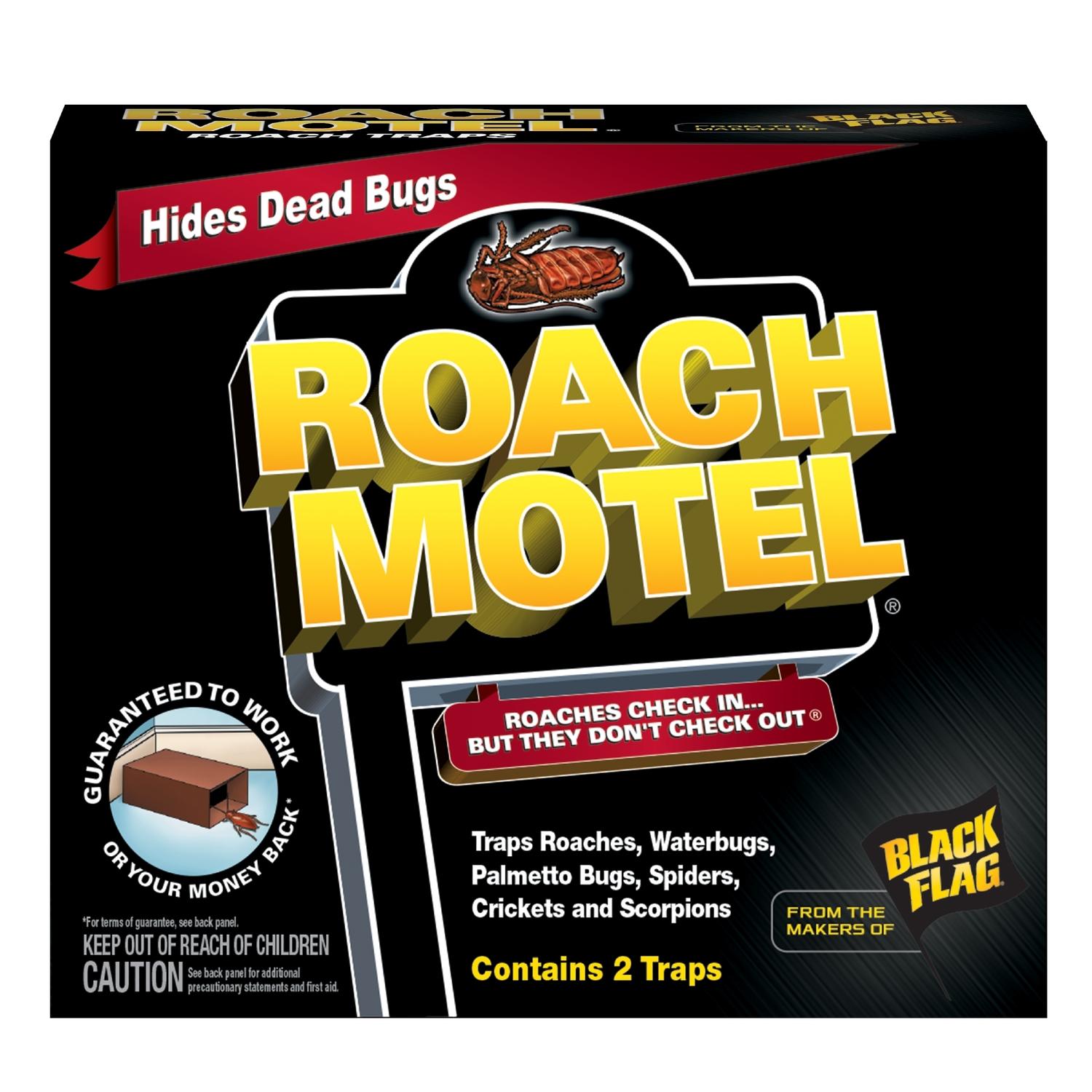 Black Flag Roach Motel Roach Bait Station 2 pk