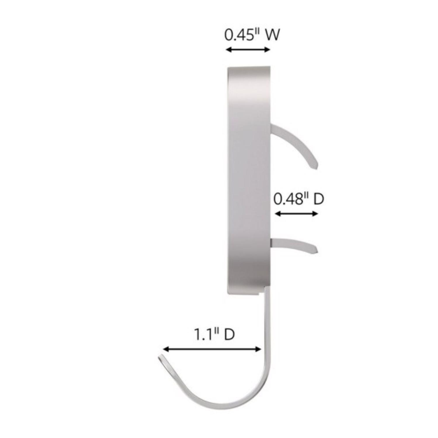 3M Stainless Steel 15# Drywall Hooks 1 pk