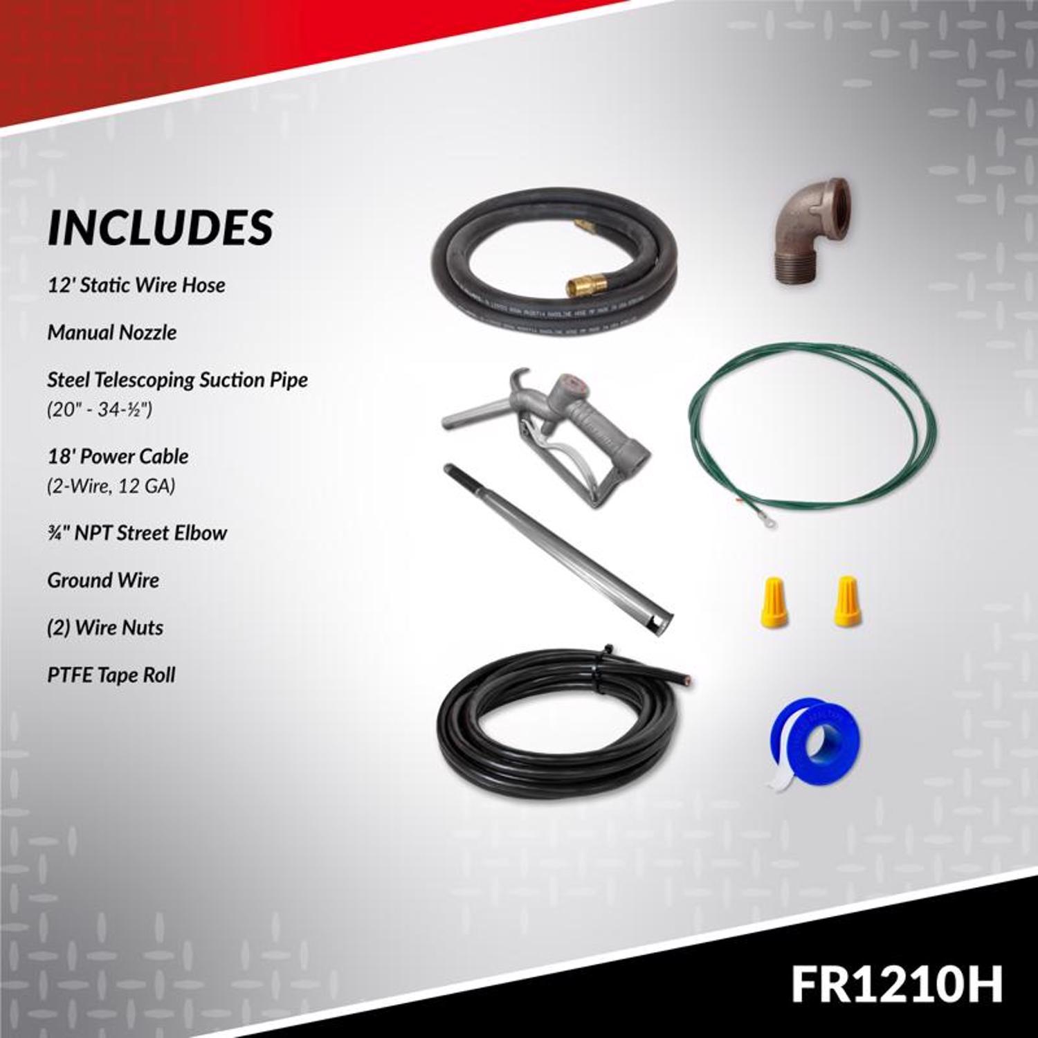 Fill-Rite Cast Iron Transfer Pump 15 gpm