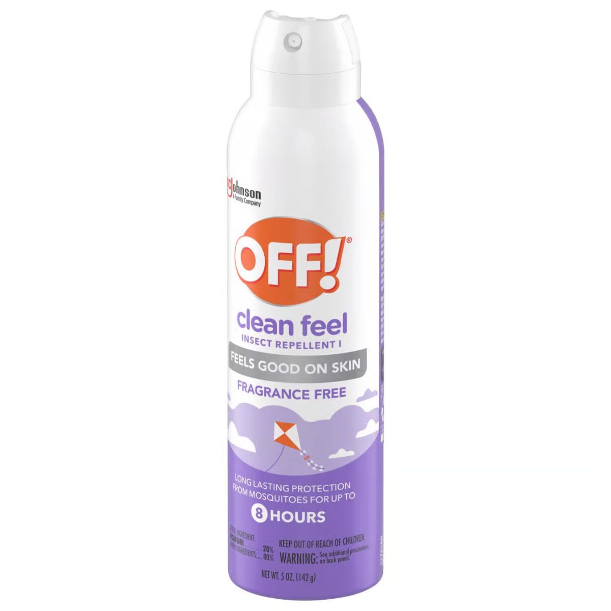 OFF! Clean Feel Insect Repellent Liquid For Mosquitoes/Ticks 5 oz.